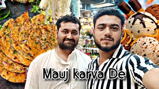 Mauj karva De bhai ne😱Vlog||Desi street food#trending #memes #omg