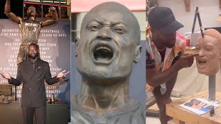 Dwyane Wade's ACTUAL Reaction To His Statue