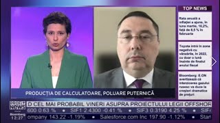 Producția de calculatoare, sursă de poluare puternică! (Cristian Pocol LIVE la Profit News)