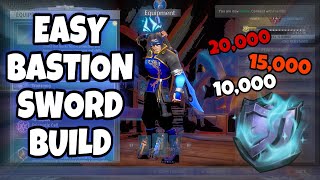 EASY BASTION SWORD BUILD DAUNTLESS 2024