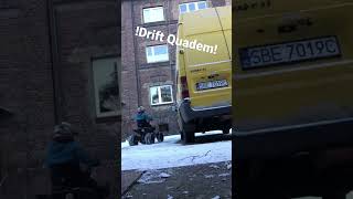 Drift Quadem Po Śniegu