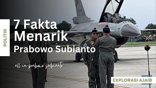 Ekplorasi Politik Dalam Negeri - 7 Fakta Menarik Tentang Prabowo Subianto