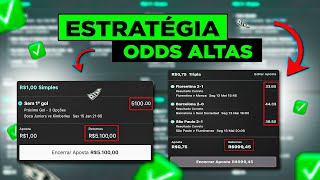 ESTRATÉGIA PARA APOSTAR EM ODDS ALTAS NA BET365 | Sniper Tips