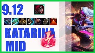 Katarina Mid Ranked Challenger Build 9.12 - KR Challenger