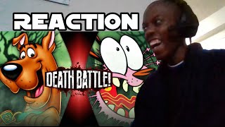 "Marqmaster" Scooby Doo Vs Courage the Cowardly Dog DEATH BATTLE REACTION