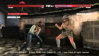 DOA5(PS3®) HITOMI vs HITOMI 2012-12-04