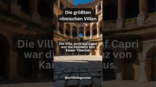 Die größten römischen Villen