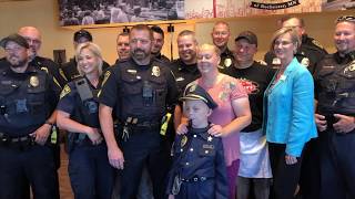 Coltin Kenning named honorary member of RPD