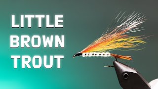 Little Brown Trout Streamer Fly | CRUSH TROUT | Fly Tying Tutorial