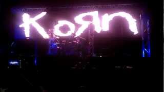 KoRn live India intro + Divine ( Leisure Valley )