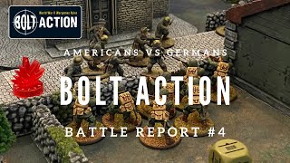 Bolt Action Battle Report #4 Americans vs Germans 1,000 Points