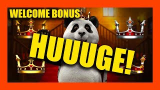 Online Casino Bonus| Royal Panda Casino Welcome Bonus | Play Online Slots | #Shorts