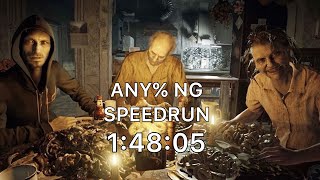 Resident Evil 7 - Any% NG Speedrun - 1:48:05