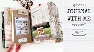 Junk Journal With Me | Ep 27 | Journaling Process | Junk Journal January Day 16