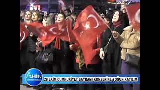 29 Ekim Cumhuriyet Bayramı Konserine Yoğun Katılım