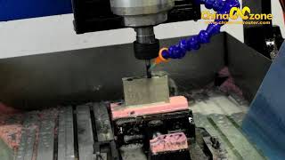 cnc engraving and 3d benchtop milling machine for lighter shell