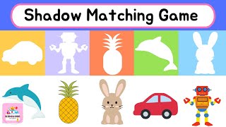 Shadow Matching Game | Learning Game for Kids | KidGlobe Explorers