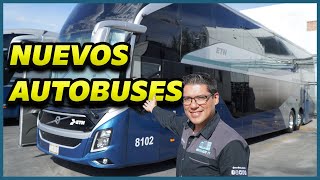 ETN estrena autobuses VOLVO 9800 DD.