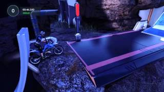 Trials Fusion™ CaveBaggie challenge on Cave Dweller