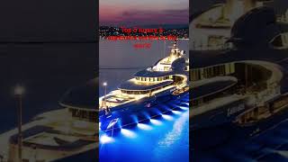 TOP 5 LUXURY & EXPENSIVE YACHTS IN THE WORLD #expensive #luxury #expensivethings #billionaire