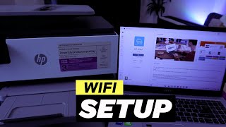 How To Connect HP Officejet Pro Printer To WIFI Network with A Computer