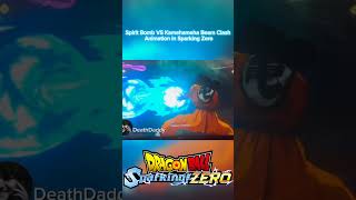 Kamehameha vs Genkidama in Sparking! ZERO #dragonballsparkingzero #goku