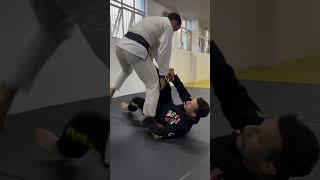 Raspagens básicas quando o oponente fica em pé 🦶. #bjj #jiujitsu