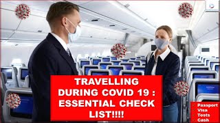 TRAVELLING DURING C0VID-19? || ESSENTIAL CHECKLIST! #C0VID TESTS, #KNOWBEFOREYOUGO #2021