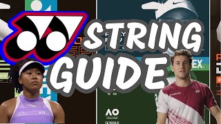 Mastering Your Game: Ultimate Yonex String Guide!-Alex Tennis