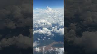 Amazon River time lapse clouds from the plane ✈️