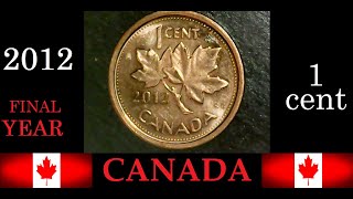 2012 1 CENT CANADA