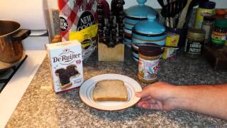 "Hagelslag" plus Skippy Peanut Butter Sandwich?? American Pancake Food Experiment