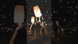 Sky lanterns, also known as Chinese lanterns, are a tradition in multiple cultures