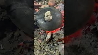 نوعی نان محلی به نام گِردَه در شهر بویراحمد🟩Teaching a kind of local bread in Yasuj city