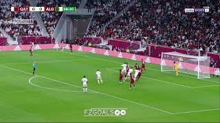 هدف المنتخب الجزائري اليوم ضد قطر في كأس العرب