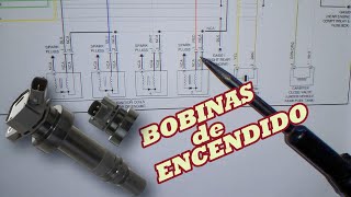 🔥EXPLICANDO el DIAGRAMA ELÉCTRICO de las BOBINAS DE ENCENDIDO👌 PASO A PASO🔥