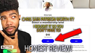 CHRIS SAIN PATREON AND DISCORD REVIEW! IS IT WORTH THE MONEY?