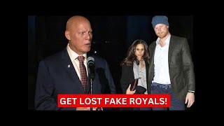 NOT ROYAL! After Meghan defies Harry, ex-Navy Seal Tony destroys her.