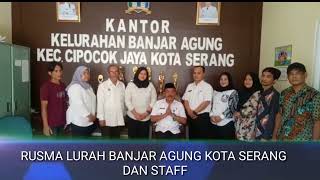 SELAMAT ULANG TAHUN WALIKOTA SERANG DARI LURAH BANJAR AGUNG DAN STAFF