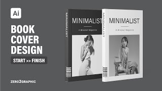 How to Book Cover Design in Adobe Illustrator CC