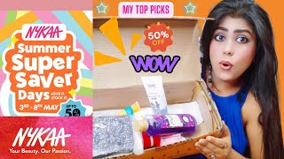 Nykaa Summer Super Saver Sale Haul Products Recommendations 2022 ||  Rituals  #naykaa