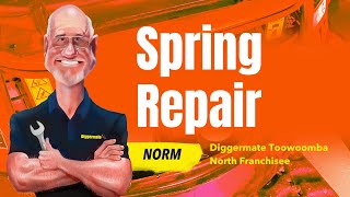 Spring Repair at Diggermate Toowoomba North Workshop