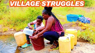 REAL STRUGGLES IN AN AFRICAN VILLAGE/ African Village life @iammarwa @DeeMwango