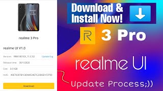 How to Manually Update Realme UI in Realme 3 Pro | Official Download Links available 🔥