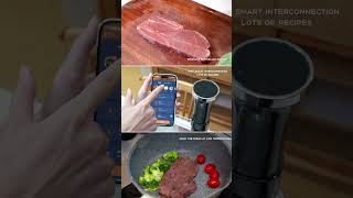 Go! Sous vide a steak🥩 #SCHWUA #kitchenappliances #homefinds #sousvide #cookingathome #kitchentools