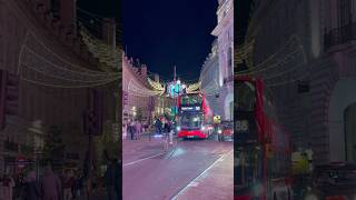 Enchanting Christmas Lights in Central London 2024! 🎆🎅"  #Shorts