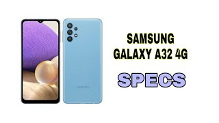 SAMSUNG GALAXY A32 4G Specs - Philippines