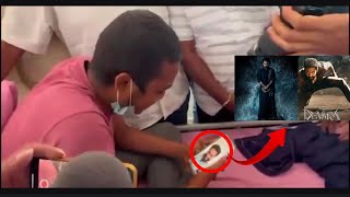 NTR's Video Call to Die Hard Fan Battling Cancer  LIVE CRAZY BUZZ