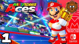 Mario Tennis Aces en Español Latino: Modo Aventura Parte 1 - Nintendo Switch