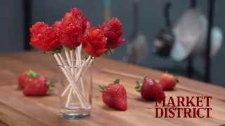 How to Make a Strawberry Rose